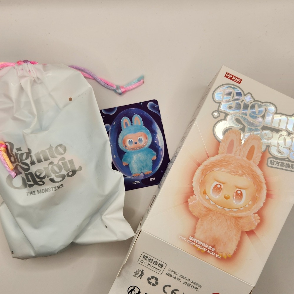 New Labubu Big into Energy Hope 100% Authentic Sealed New Bag US Seller